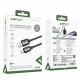 Acefast Data Cable (C20 04) USB to Type C, 3A, Fast Charging, Bend Resistant, Nylon Braid, 1.2m Black