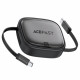 Acefast Data Cable (J3) Travel Set with Retractable Cable 2x USB C, USB, Lightning, Micro USB, TF, 60W, 3A, 0.95m Black