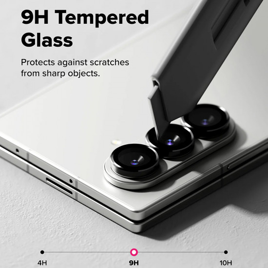 Ringke Camera Lens Frame Glass (2 pack) Samsung Galaxy Z Fold7 Black