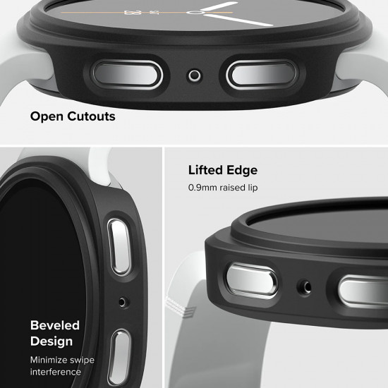 Ringke (2 pack) Slim Case Samsung Galaxy Watch8 44mm Clear / Matte Black