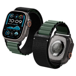 Spigen WBF1 Apple Watch 6 / 7 / 8 / 9 / 10 / SE / SE 2 / Ultra / Ultra 2 (44/45/46/49mm) Black / Green