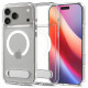 Spigen Ultra Hybrid S MagSafe iPhone 17 Pro Clear/White