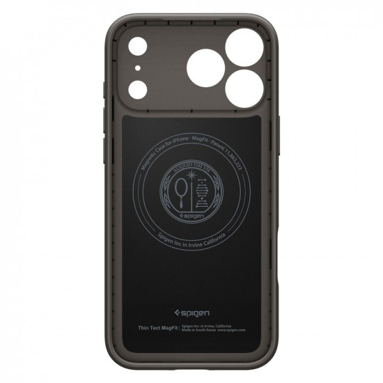Spigen Thin Fit MagSafe iPhone 17 Pro Gunmetal