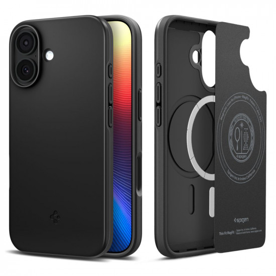 Spigen Thin Fit MagSafe iPhone 17 Black
