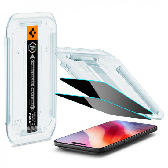 Spigen Glas.tR EZ FIT (2 pack) iPhone 17 Air Privacy