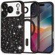 Techsuit Luxury Glitter MagSafe iPhone 17 Pro Black
