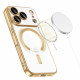 Techsuit Luxury Crystal MagSafe iPhone 17 Pro Light Purple