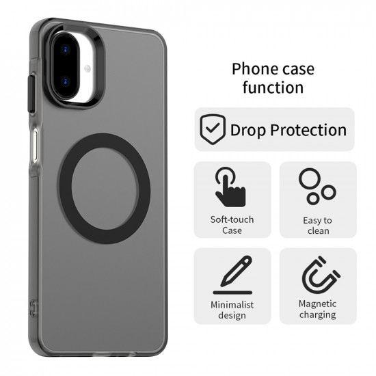 Techsuit CandyCase MagSafe Samsung Galaxy A07 4G Black