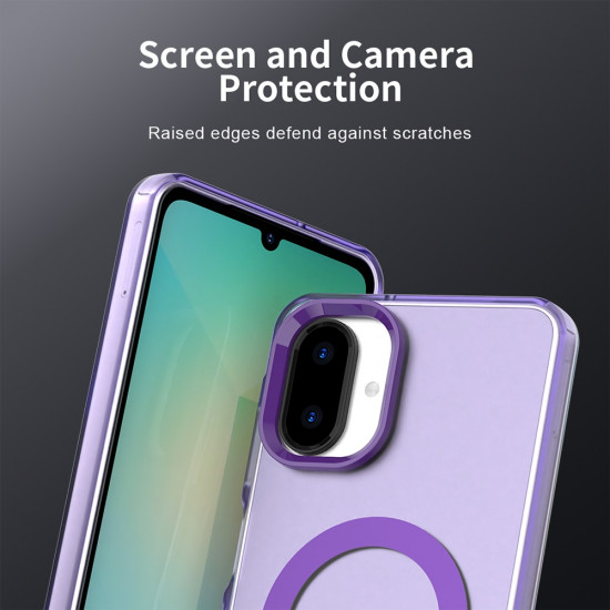 Techsuit CandyCase MagSafe Samsung Galaxy A07 4G Purple