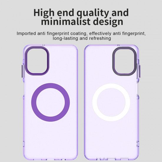 Techsuit CandyCase MagSafe Samsung Galaxy A07 4G Purple