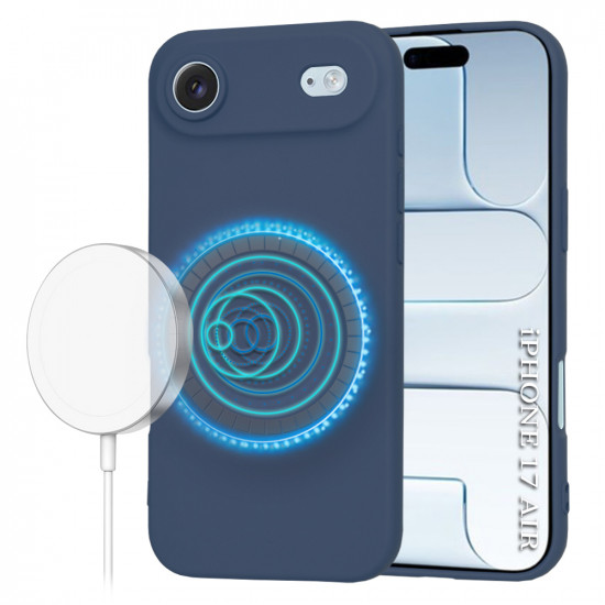 Techsuit SoftFlex MagSafe iPhone 17 Air Navy Blue