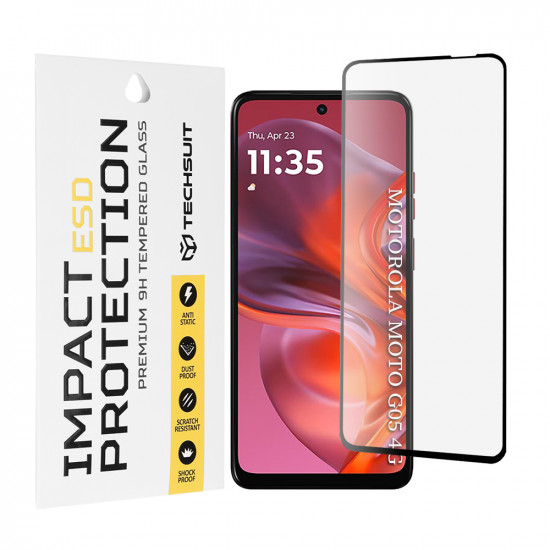 Techsuit ESD Glass Motorola Moto G05 / E15 Black