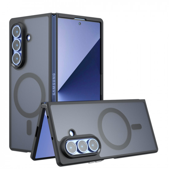 Techsuit PureFrost MagSafe Samsung Galaxy Z Fold7 Frosted Black
