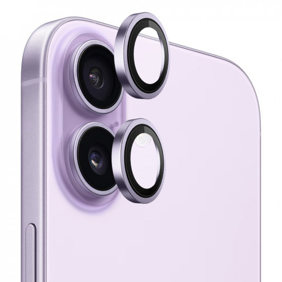 Blueo Original Metal Frame Lens Glass iPhone 17 Purple