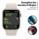 Blueo High Molecule Screen Protector with Dust Removal Locator Apple Watch 10 42mm Black