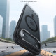 ESR Classic Hybrid HaloLock Kickstand iPhone 17 Air Frosted Black ESR Classic Hybrid HaloLock Kickstand iPhone 17 Air Frosted Black
