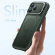 ESR Classic Hybrid HaloLock Kickstand iPhone 17 Pro Max Frosted Green ESR Classic Hybrid HaloLock Kickstand iPhone 17 Pro Max Frosted Green