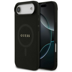 Guess Saffiano Classic Logo MagSafe (GUHMP17MPSAHMCK) iPhone 17 Air Black