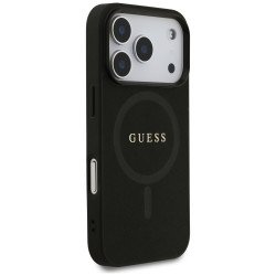 Guess Saffiano Classic Logo MagSafe (GUHMP17LPSAHMCK) iPhone 17 Pro Black