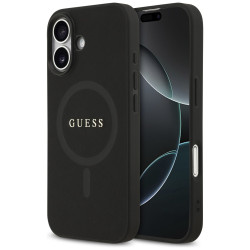Guess Saffiano Classic Logo MagSafe (GUHMP17SPSAHMCK) iPhone 17 Black
