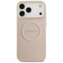 Guess Peony Hot Stamp MagSafe (GUHMP17XPSAMSECP) iPhone 17 Pro Max Pink