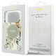 Guess IML Flower & Tonal Circle MagSafe (GUHMP17LHFWBDCEN) iPhone 17 Pro Green