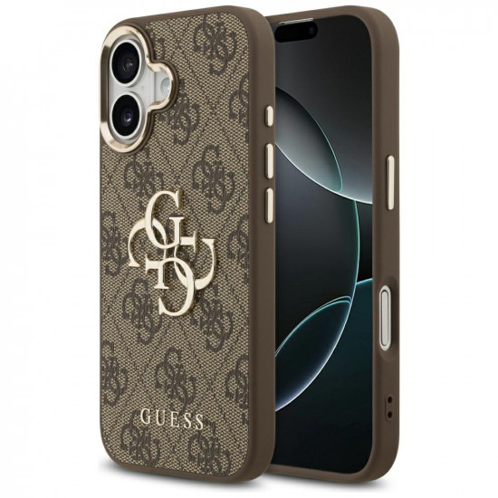 Guess Hardcase Big 4G Classic Logo (GUHCP17S4GMGCBR) iPhone 17 Brown