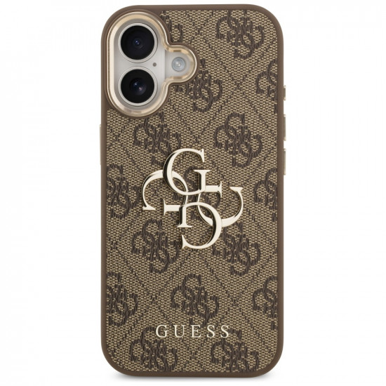 Guess Hardcase Big 4G Classic Logo (GUHCP17S4GMGCBR) iPhone 17 Brown