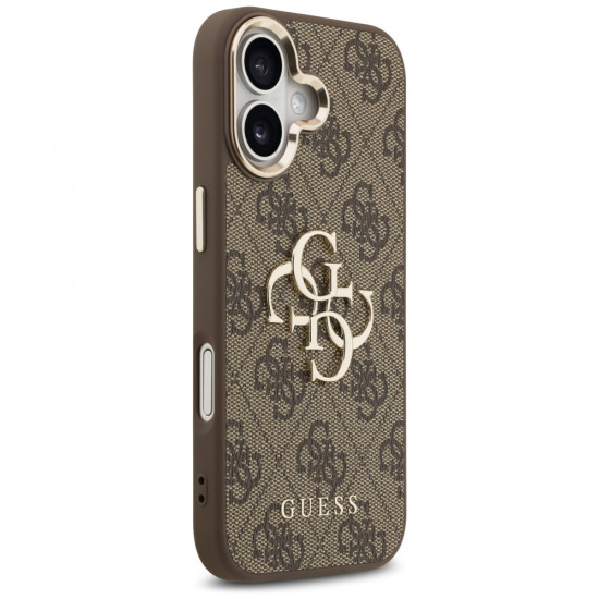 Guess Hardcase Big 4G Classic Logo (GUHCP17S4GMGCBR) iPhone 17 Brown