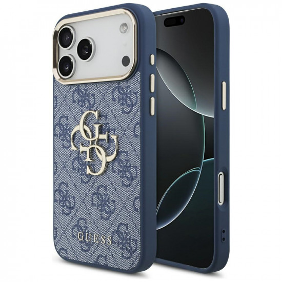 Guess Hardcase Big 4G Classic Logo (GUHCP17L4GMGCBL) iPhone 17 Pro Blue