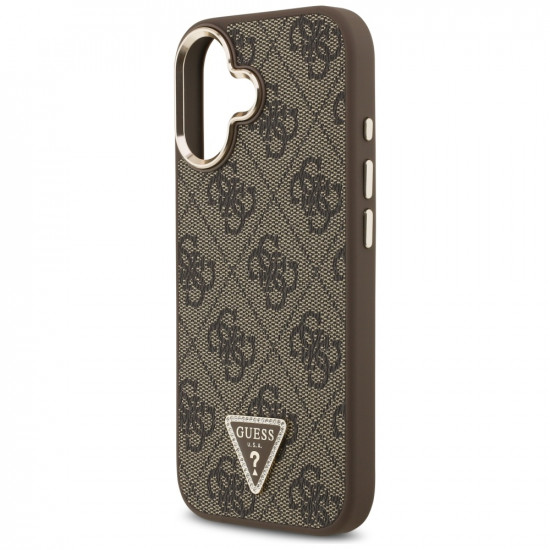 Guess Hardcase 4G Triangle Logo MagSafe (GUHMP17SP4GTDGMW) iPhone 17 Brown Guess Hardcase 4G Triangle Logo MagSafe (GUHMP17SP4GTDGMW) iPhone 17 Brown