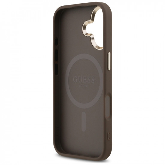 Guess Hardcase 4G Triangle Logo MagSafe (GUHMP17SP4GTDGMW) iPhone 17 Brown Guess Hardcase 4G Triangle Logo MagSafe (GUHMP17SP4GTDGMW) iPhone 17 Brown
