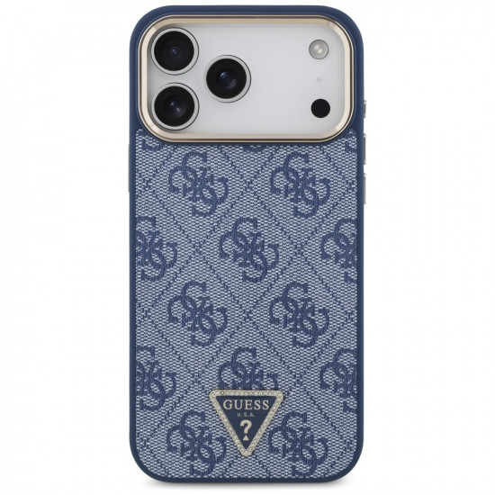 Guess Hardcase 4G Triangle Logo MagSafe (GUHMP17XP4GTDGMB) iPhone 17 Pro Max Blue Guess Hardcase 4G Triangle Logo MagSafe (GUHMP17XP4GTDGMB) iPhone 17 Pro Max Blue