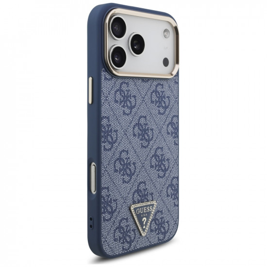 Guess Hardcase 4G Triangle Logo MagSafe (GUHMP17XP4GTDGMB) iPhone 17 Pro Max Blue Guess Hardcase 4G Triangle Logo MagSafe (GUHMP17XP4GTDGMB) iPhone 17 Pro Max Blue