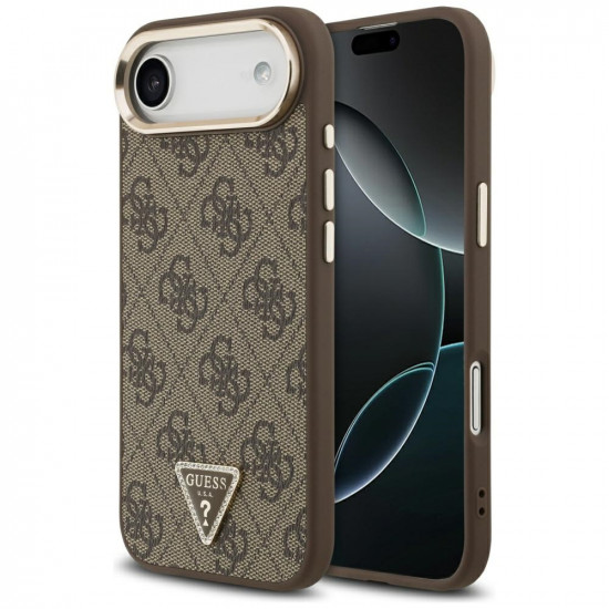 Guess Hardcase 4G Triangle Logo (GUHMP17MP4GTDGMW) iPhone 17 Air Brown