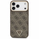 Guess Hardcase 4G Triangle Logo MagSafe (GUHMP17LP4GTDGMW) iPhone 17 Pro Brown
