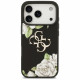 Guess Hardcase 4G Grained Roses Big Logo (GUHCP17XPGROP4MK) iPhone 17 Pro Max Black