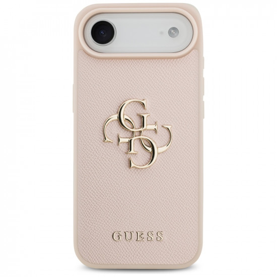 Guess Hardcase 4G Grained Big and Classic Logo (GUHCP17MPGT4MBP) iPhone 17 Air Pink