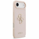 Guess Hardcase 4G Grained Big and Classic Logo (GUHCP17MPGT4MBP) iPhone 17 Air Pink