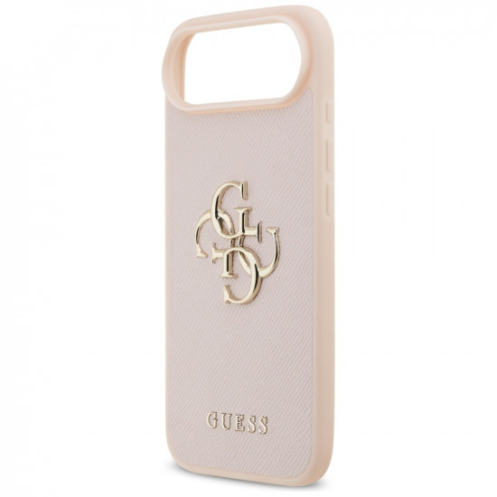 Guess Hardcase 4G Grained Big and Classic Logo (GUHCP17MPGT4MBP) iPhone 17 Air Pink