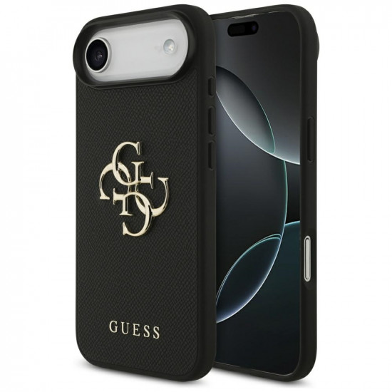 Guess Hardcase 4G Grained Big and Classic Logo (GUHCP17MPGT4MBK) iPhone 17 Air Black