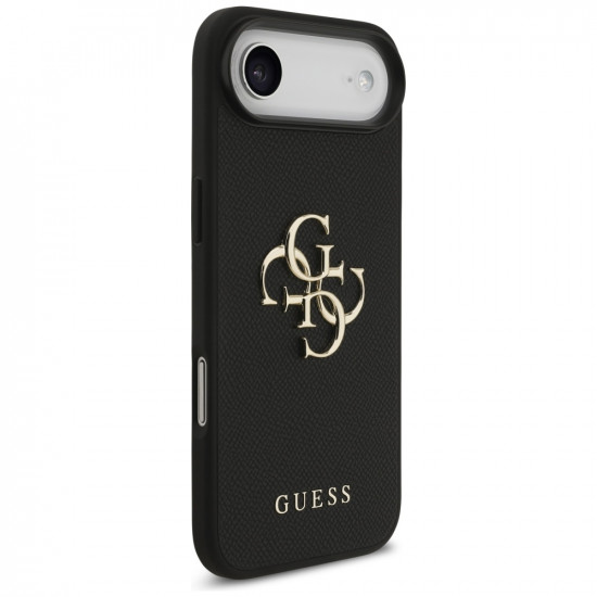 Guess Hardcase 4G Grained Big and Classic Logo (GUHCP17MPGT4MBK) iPhone 17 Air Black