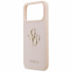Guess Hardcase 4G Grained Big and Classic Logo (GUHCP17XPGT4MBP) iPhone 17 Pro Max Pink