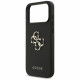 Guess Hardcase 4G Grained Big and Classic Logo (GUHCP17XPGT4MBK) iPhone 17 Pro Max Black