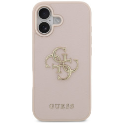 Guess Hardcase 4G Grained Big and Classic Logo (GUHCP17SPGT4MBP) iPhone 17 Pink