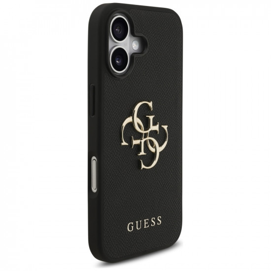 Guess Hardcase 4G Grained Big and Classic Logo (GUHCP17SPGT4MBK) iPhone 17 Black