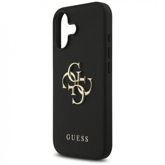 Guess Hardcase 4G Grained Big and Classic Logo (GUHCP17SPGT4MBK) iPhone 17 Black