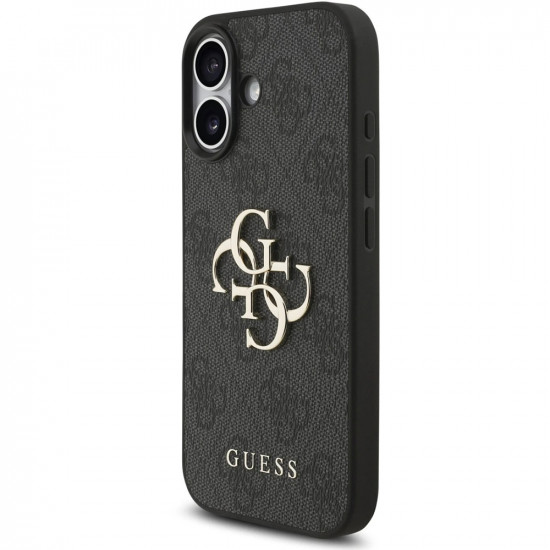 Guess Hardcase 4G Classic Logo with Strap (GUHCP17SP4GMGSK) iPhone 17 Black