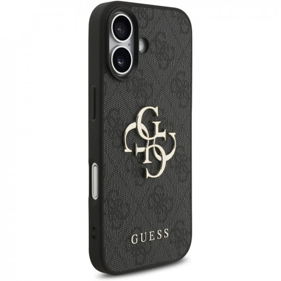 Guess Hardcase 4G Classic Logo with Strap (GUHCP17SP4GMGSK) iPhone 17 Black