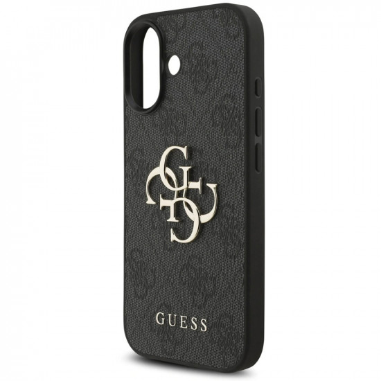 Guess Hardcase 4G Classic Logo with Strap (GUHCP17SP4GMGSK) iPhone 17 Black